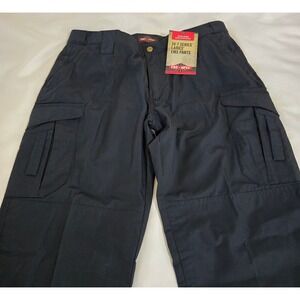 Tru-Spec Women's 24-7 Series EMS Pant, 1125-True Navy look Black 14 Unhemmed NWT